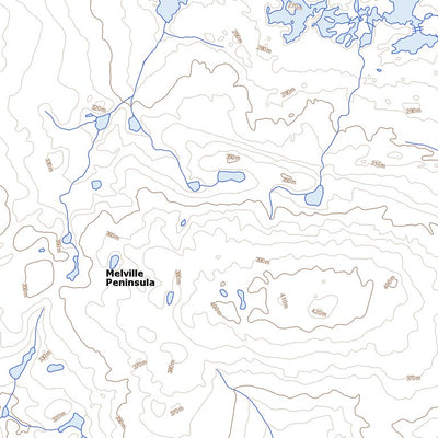 Natural Resources Canada Souter Lake, NU (047B01 Toporama) digital map