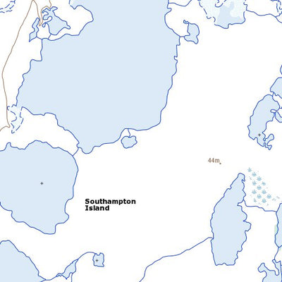 Natural Resources Canada Southampton Island (046C05 Toporama) digital map