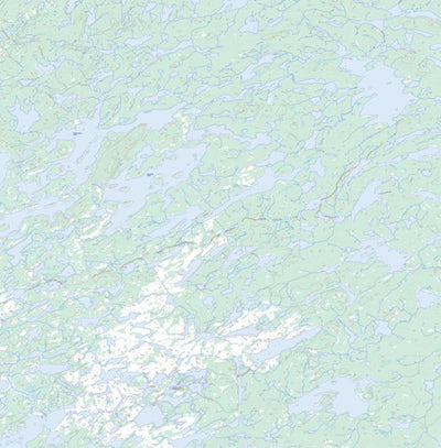 Natural Resources Canada Southby Lake, NT (075A11 Toporama) digital map