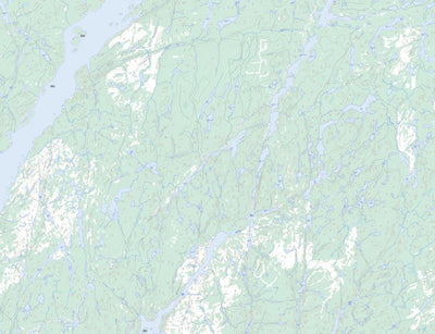 Natural Resources Canada Spider Lake, ON (042E07 Toporama) digital map