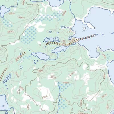 Natural Resources Canada Spitfire Lake (075B13 Toporama) digital map
