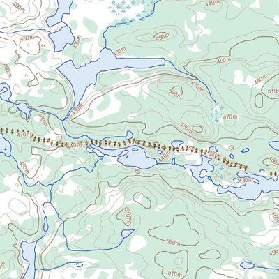 Natural Resources Canada Spitfire Lake (075B13 Toporama) digital map