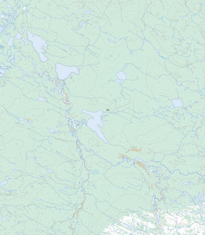 Natural Resources Canada Spruce Grove Lake, NU (066C06 Toporama) digital map