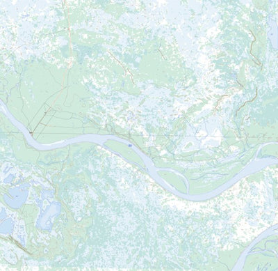 Natural Resources Canada Square Lake, AB (084P01 Toporama) digital map