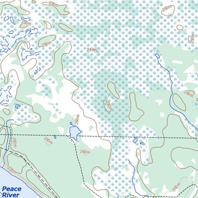 Natural Resources Canada Square Lake, AB (084P01 Toporama) digital map