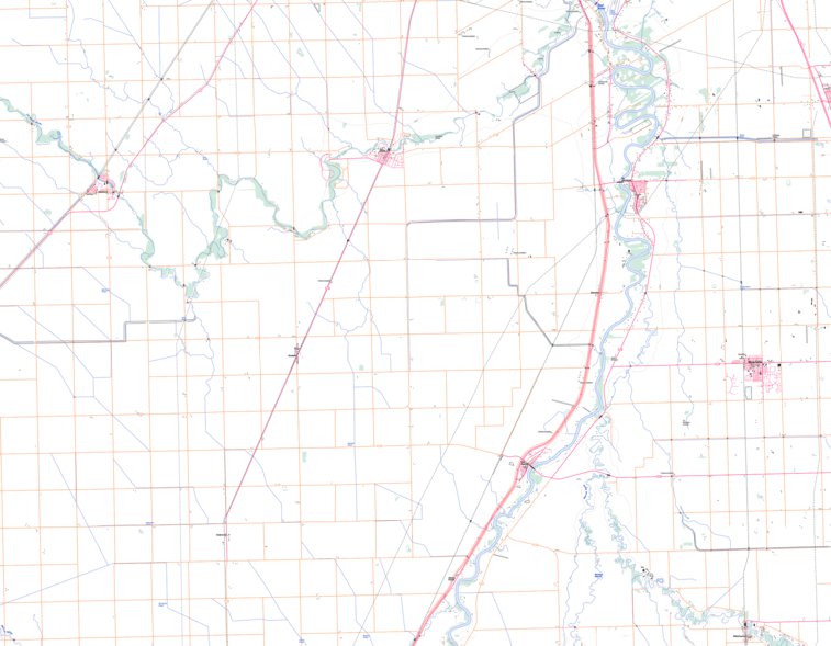St. Adolphe (062H11 Toporama) Map by Natural Resources Canada Avenza Maps