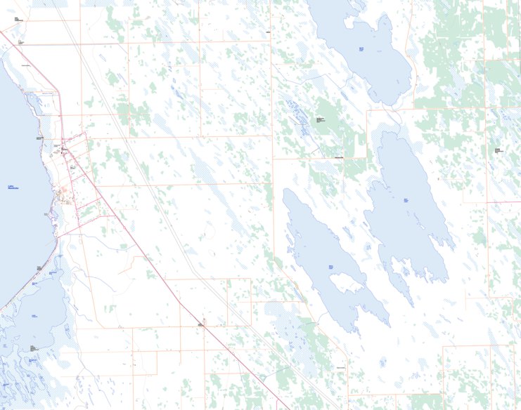 St. Laurent, MB (062I05 Toporama) Map by Natural Resources Canada ...