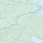 Natural Resources Canada St. Lewis Inlet, NL (013A08 Toporama) digital map