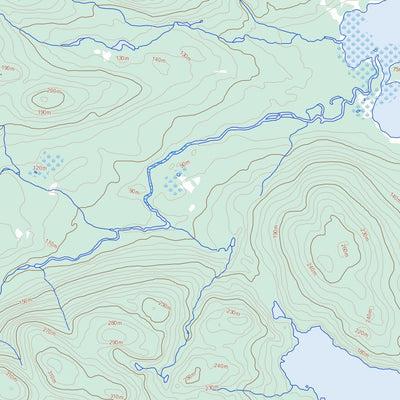 Natural Resources Canada St. Lewis Inlet, NL (013A08 Toporama) digital map
