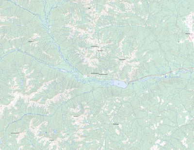 Natural Resources Canada St. Mary Lake, BC (082F09 Toporama) digital map