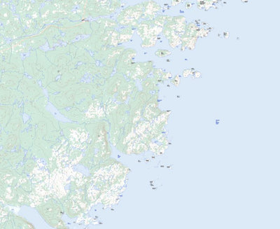 Natural Resources Canada St. Peter Bay, NL (003D04 Toporama) digital map