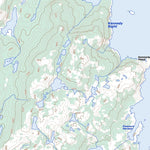 Natural Resources Canada St. Peter Bay, NL (003D04 Toporama) digital map