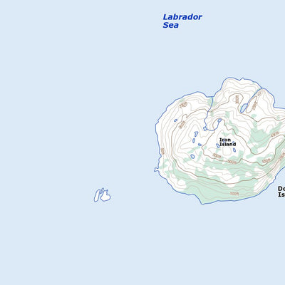 Natural Resources Canada Stag Bay, NL (013J15 Toporama) digital map