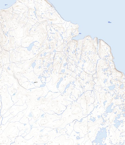 Natural Resources Canada Stanley Harbour (046B09 Toporama) digital map