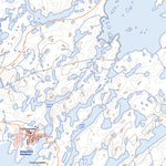 Natural Resources Canada Stanners Harbour, NU (057C10 Toporama) digital map