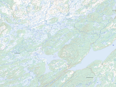 Natural Resources Canada Star Lake, NL (012A11 Toporama) digital map