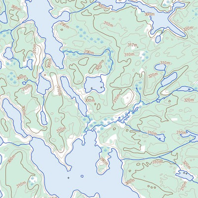 Natural Resources Canada Star Lake, NT (075D07 Toporama) digital map