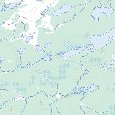 Natural Resources Canada Stark Lake, ON (042M13 Toporama) digital map