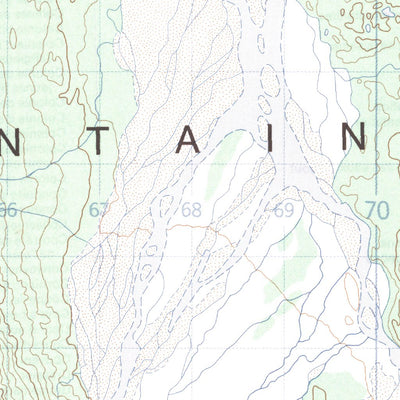 Natural Resources Canada Steele Creek, YT (115G05 CanMatrix) digital map