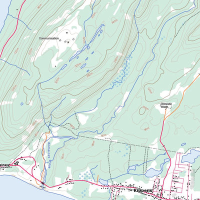 Natural Resources Canada Stephenville, NL (012B10 Toporama) digital map