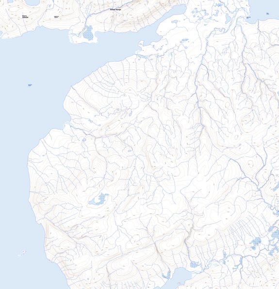 Stokes Range (069B02 Toporama) Map by Natural Resources Canada | Avenza ...