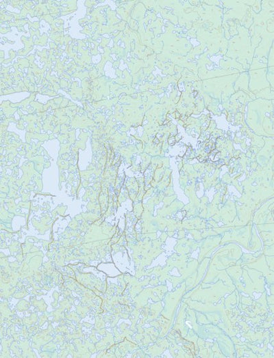 Natural Resources Canada Stopover Lake, NT (096O11 Toporama) digital map