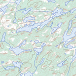 Natural Resources Canada Storm Lake, NT (086K06 Toporama) digital map