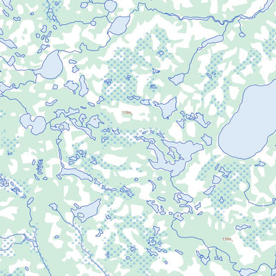 Natural Resources Canada Stout Creek, ON (043L12 Toporama) digital map
