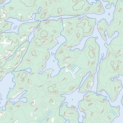 Natural Resources Canada Stout Lake, ON (053D02 Toporama) digital map