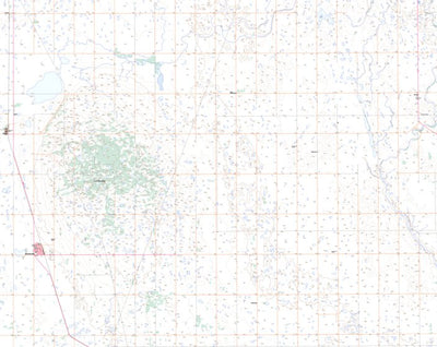 Natural Resources Canada Strasbourg, SK (072P02 Toporama) digital map