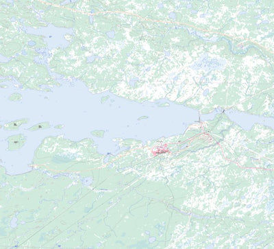 Natural Resources Canada Stratford Island, MB (054D07 Toporama) digital map