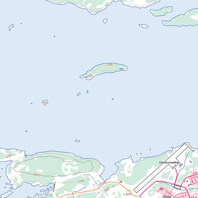 Natural Resources Canada Stratford Island, MB (054D07 Toporama) digital map
