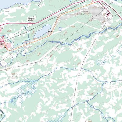 Natural Resources Canada Stratford Island, MB (054D07 Toporama) digital map