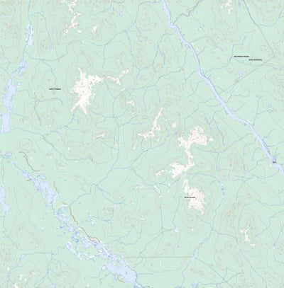 Natural Resources Canada Streak Mountain, YT (105C12 Toporama) digital map