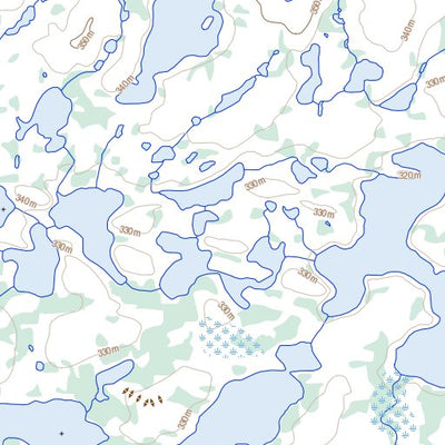 Natural Resources Canada Street Lake, NT (075P06 Toporama) digital map