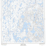 Natural Resources Canada Strutt Lake, NT (085N08 CanMatrix) digital map