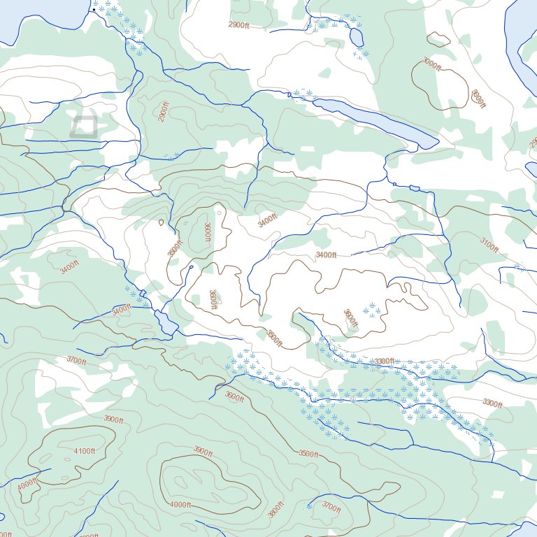 Stuart Range Map Stuart Lake (093K10 Toporama) Map by Natural Resources Canada | Avenza Maps