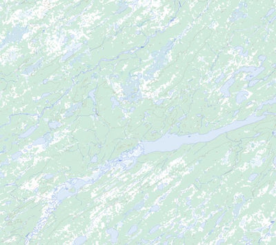 Natural Resources Canada Stupart Lake, MB (053M09 Toporama) digital map