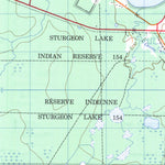 Natural Resources Canada Sturgeon Heights, AB (083N04 CanMatrix) digital map