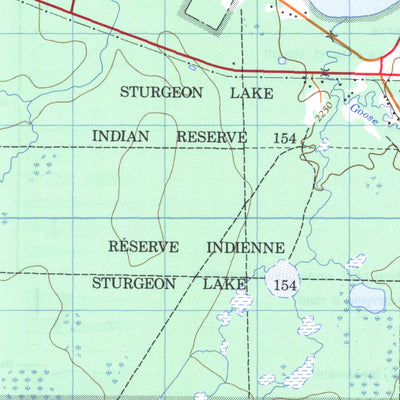 Natural Resources Canada Sturgeon Heights, AB (083N04 CanMatrix) digital map
