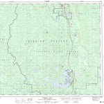 Natural Resources Canada Summit Lake, BC (093J07 CanMatrix) digital map
