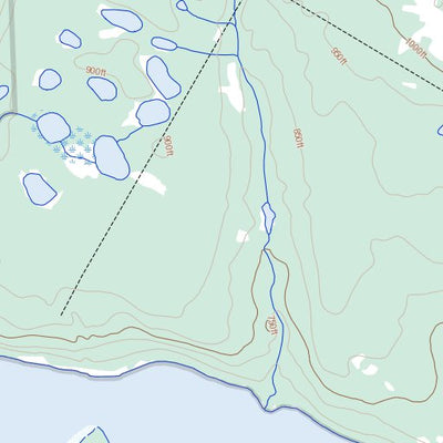 Natural Resources Canada Sunny Lake (106N15 Toporama) digital map