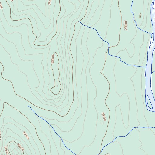 Sunrise Creek, YT (105A08 Toporama) Map by Natural Resources Canada ...