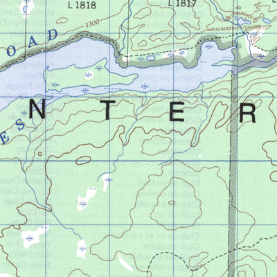 Natural Resources Canada Suscha Creek, BC (093F01 CanMatrix) digital map