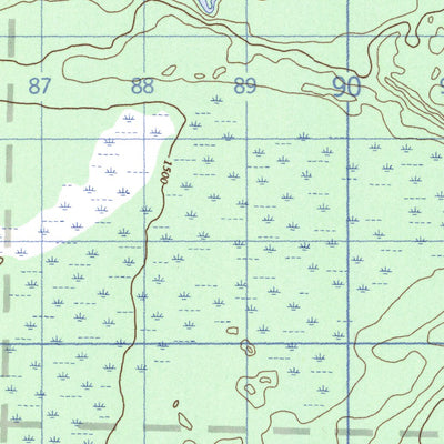 Natural Resources Canada Swan Lakes, SK (073J15 CanMatrix) digital map