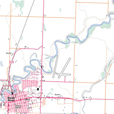 Natural Resources Canada Swan River, MB (063C03 Toporama) digital map