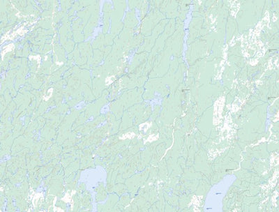Natural Resources Canada Swanson River, ON (042B03 Toporama) digital map