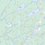 Natural Resources Canada Swanson River, ON (042B03 Toporama) digital map