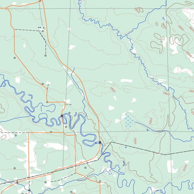 Natural Resources Canada Swartz Lake (083J12 Toporama) digital map