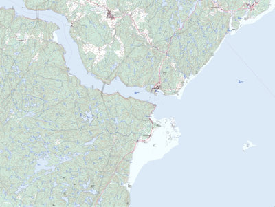 Natural Resources Canada Tadoussac, QC (022C04 Toporama) digital map